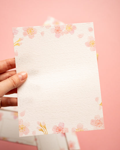 Set de Papier à Lettres Sakura