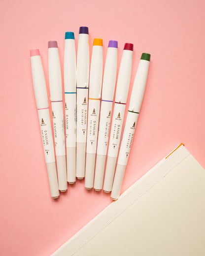 Feutre Pinceau Double Pointe Shikiori Sailor (plusieurs coloris au choix)