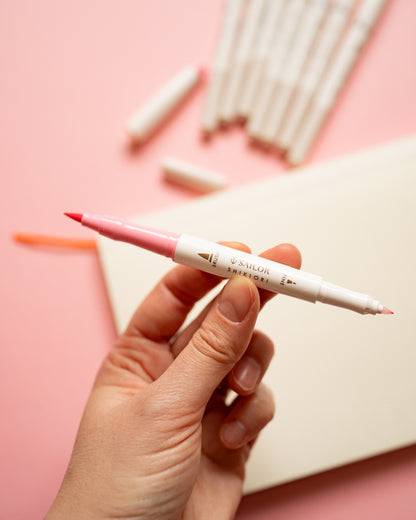 Feutre Pinceau Double Pointe Shikiori Sailor (plusieurs coloris au choix)