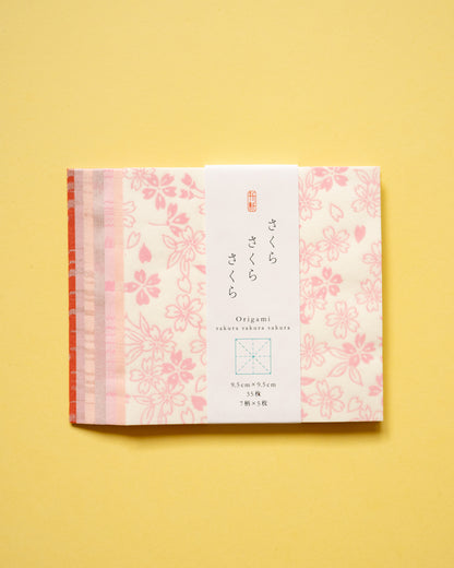 Papier à Origami ou Scrapbooking Sakura
