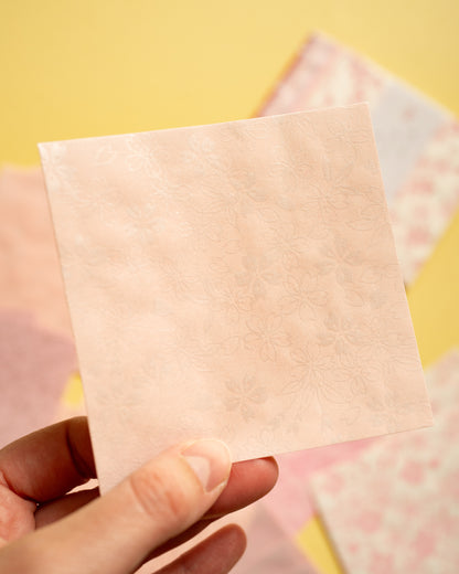 Papier à Origami ou Scrapbooking Sakura