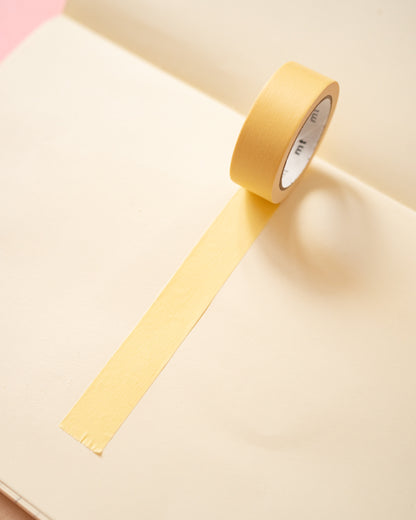Pastel Yellow Masking Tape 