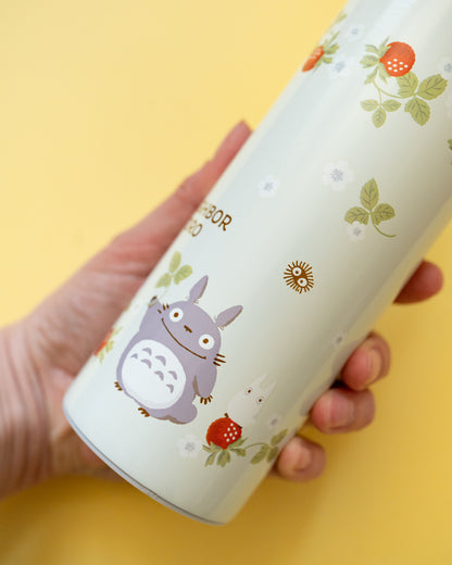 Bouteille Thermos Mon Voisin Totoro Fraises Studio Ghibli 500ml
