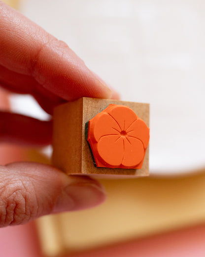 Tampons Wagashi Fleur de Prunier Akane (2 tampons)