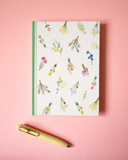 Midori Flower Journal Notebook
