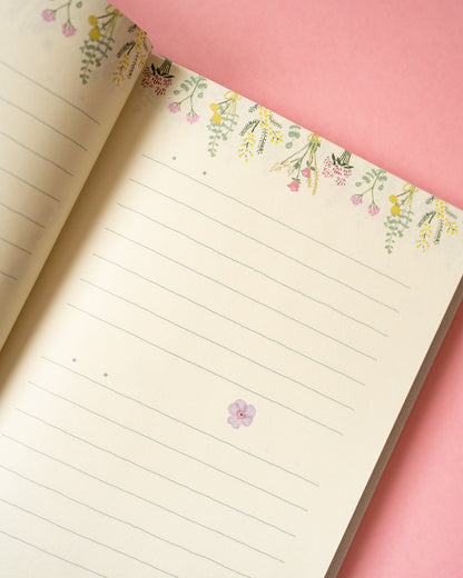 Midori Flower Journal Notebook