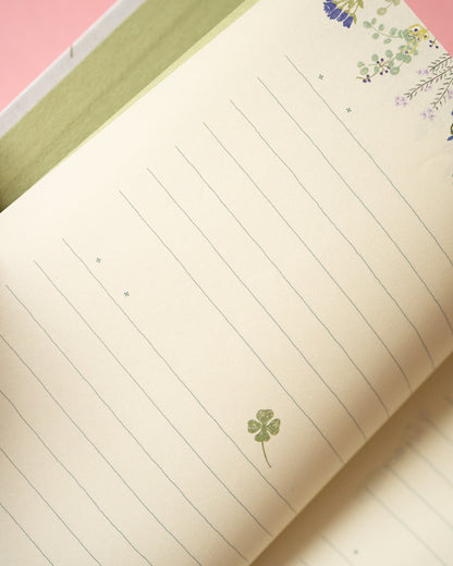 Midori Flower Journal Notebook
