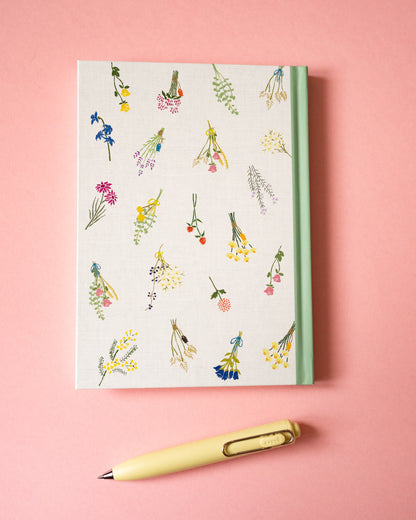 Midori Flower Journal Notebook
