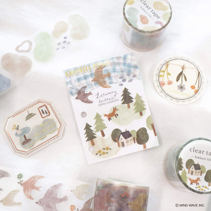 Clear Tape Hokkori Life Dried Flowers Mindwave