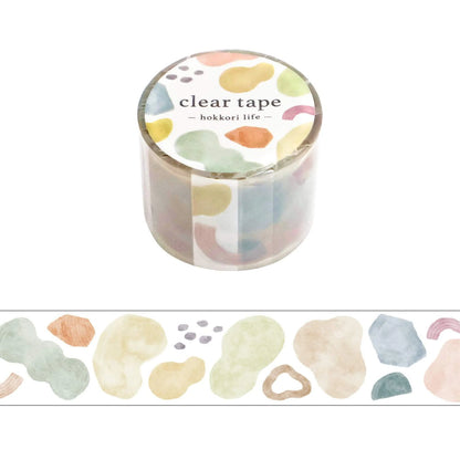 Clear Tape Hokkori Life Motifs Aquarelle Mindwave