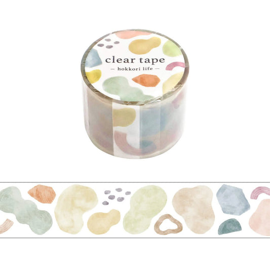 Clear Tape Hokkori Life Motifs Aquarelle Mindwave