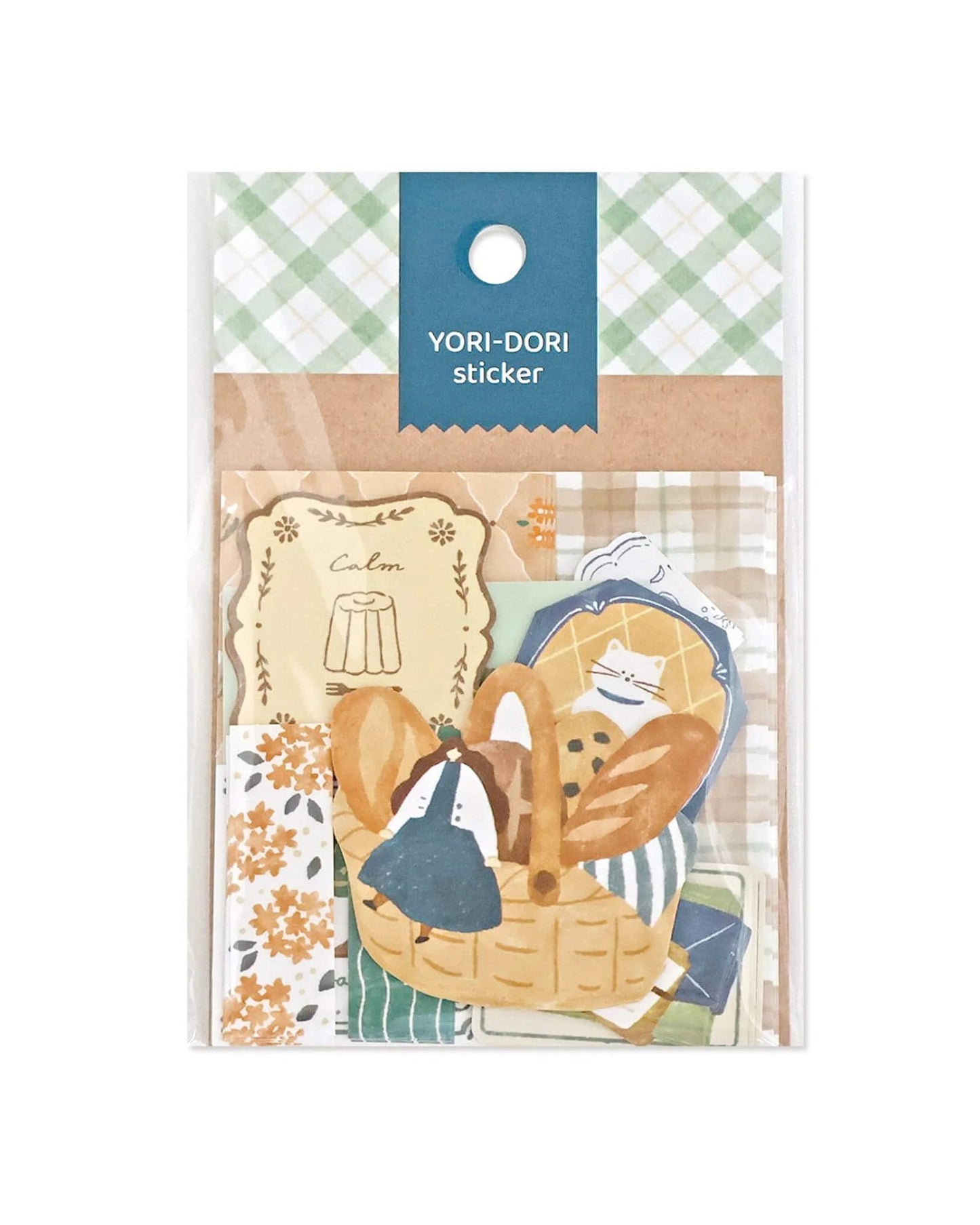 Yori Dori Flakes Stickers Bread Basket Mindwave