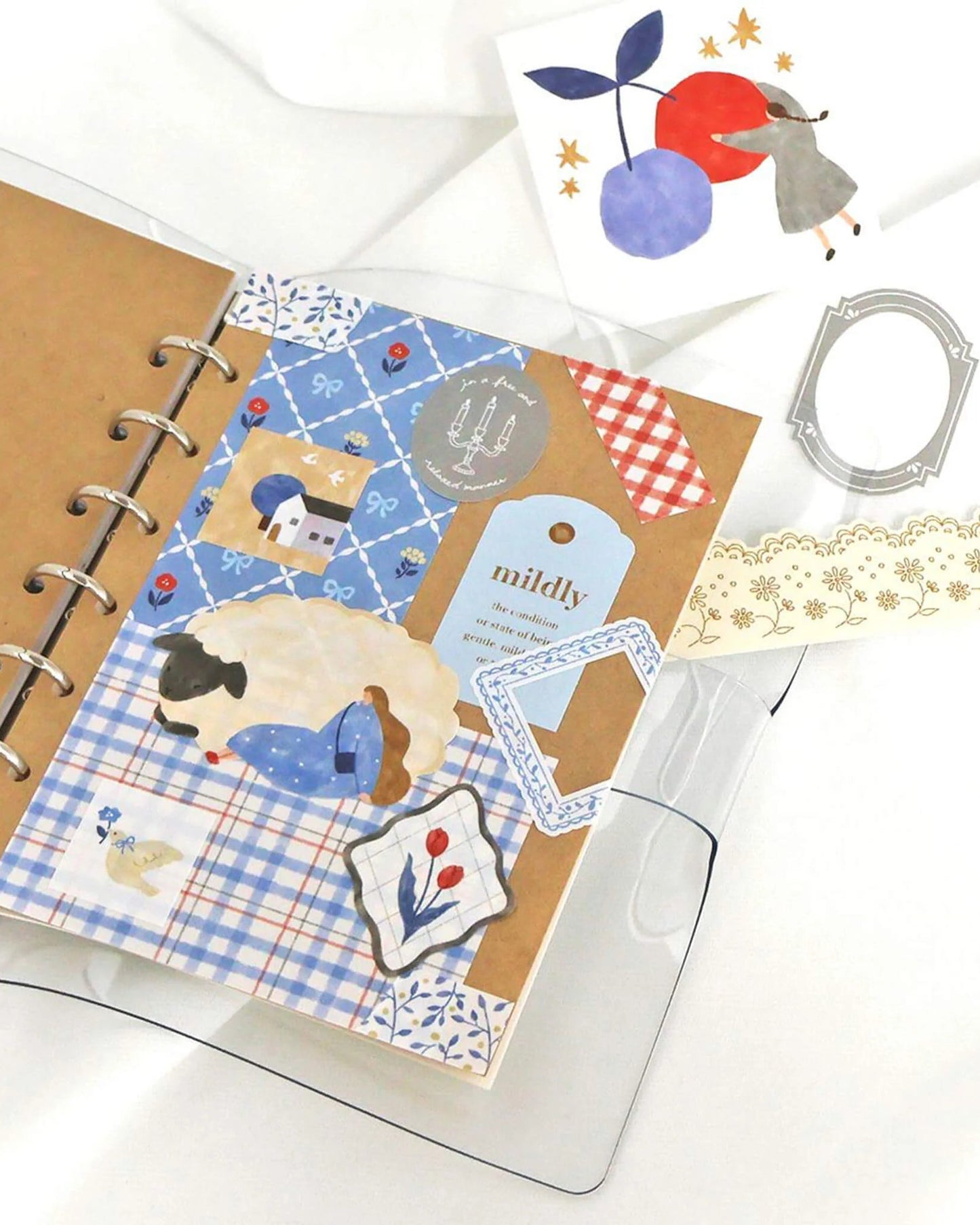 Yori Dori Flakes Stickers Dozing Mindwave