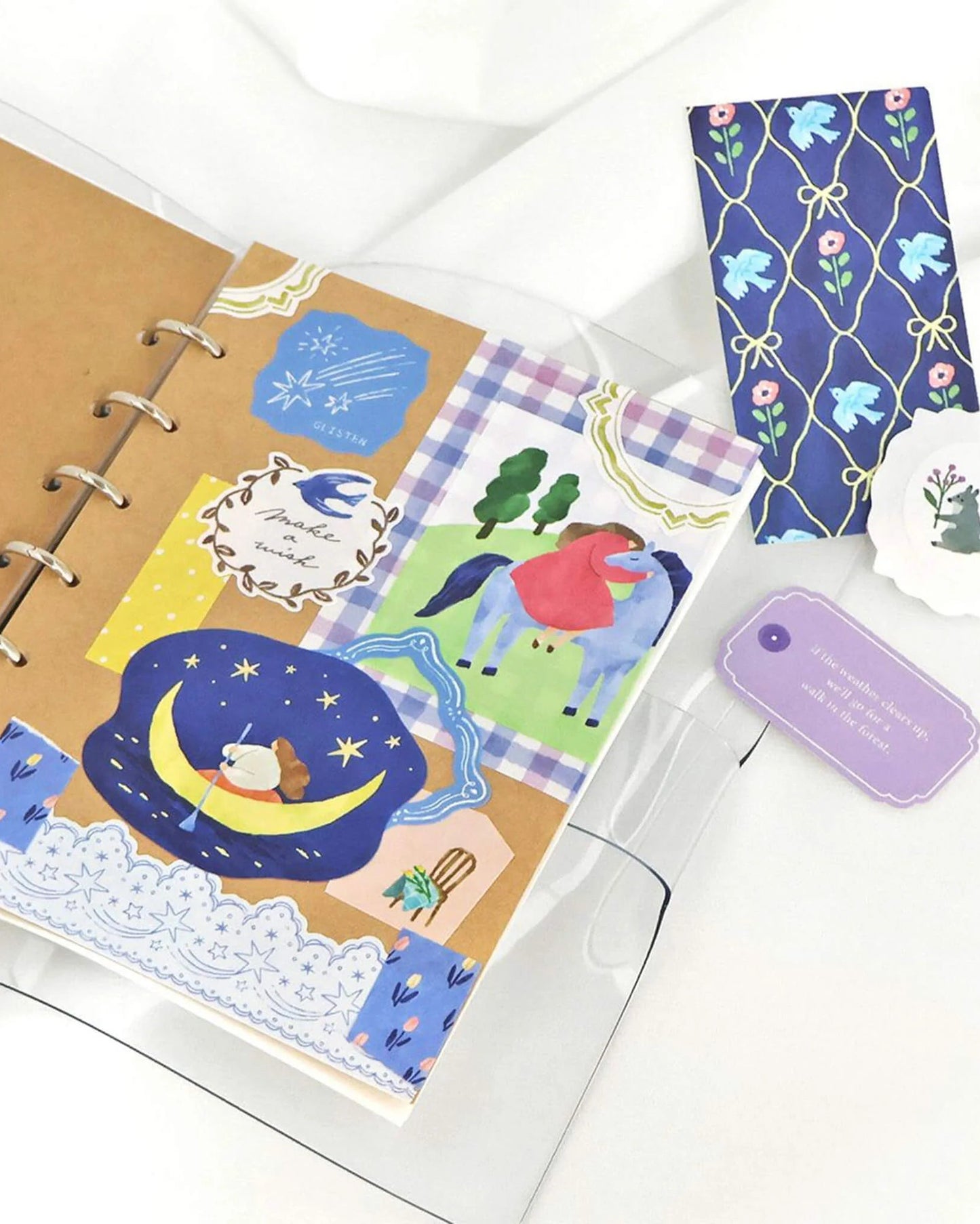 Yori Dori Flakes Stickers Moonlight Dream Mindwave