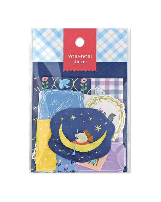 Yori Dori Flakes Stickers Moonlight Dream Mindwave