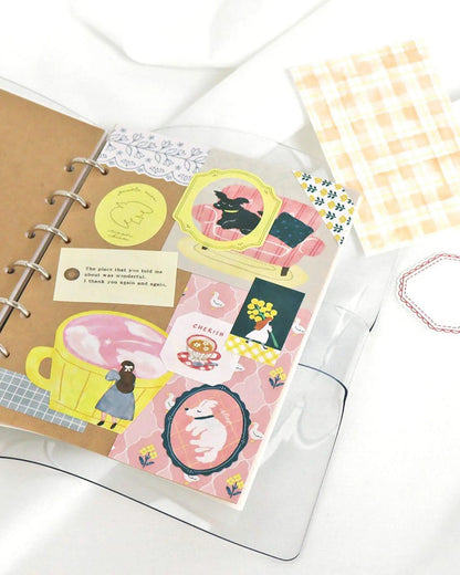 Yori Dori Flakes Stickers Shooting Stars in the Evening Sky Mindwave