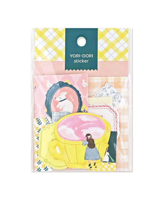 Yori Dori Flakes Stickers Shooting Stars in the Evening Sky Mindwave