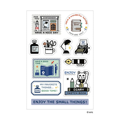 Stickers adhésifs polyvalents – Sanby Multi Stickers Eric Small Things (4 designs au choix)