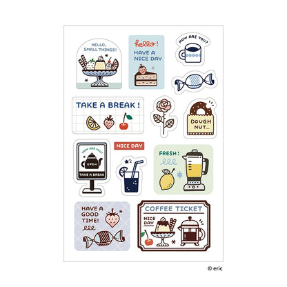 Stickers adhésifs polyvalents – Sanby Multi Stickers Eric Small Things (4 designs au choix)