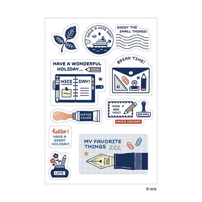 Stickers adhésifs polyvalents – Sanby Multi Stickers Eric Small Things (4 designs au choix)