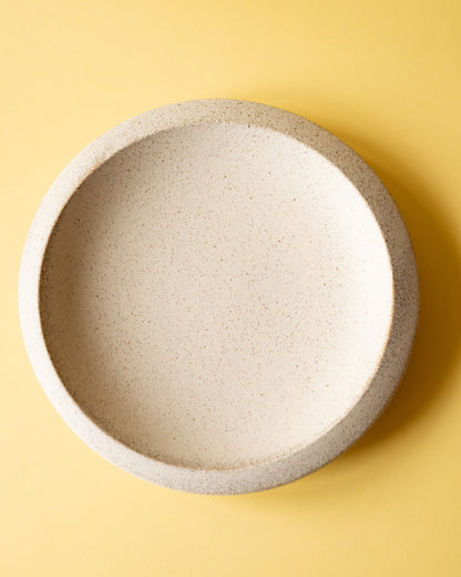 Large Textured Cierto Plate