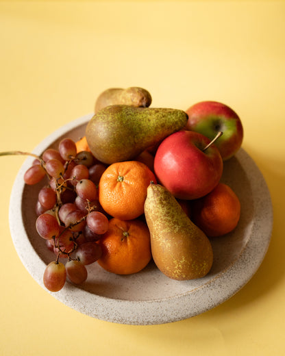 Large Textured Cierto Plate