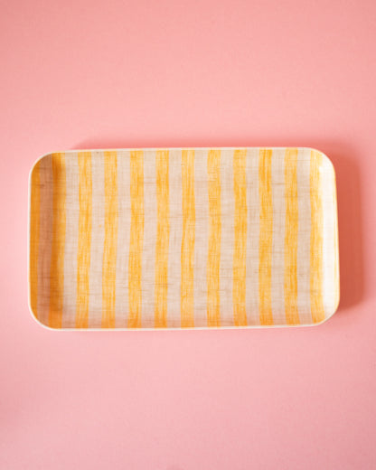 Plateaux en lin taille S Fog Linen Work (3 motifs au choix)