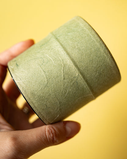 Boîtes à Thé Japonaise en Métal et Papier Washi  (3 coloris)