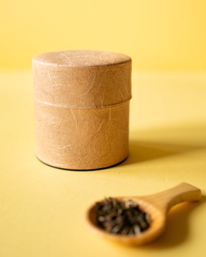Boîtes à Thé Japonaise en Métal et Papier Washi  (3 coloris)