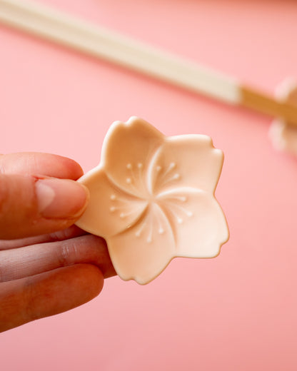 Set of 5 Sakura Miyama Chopstick Rests