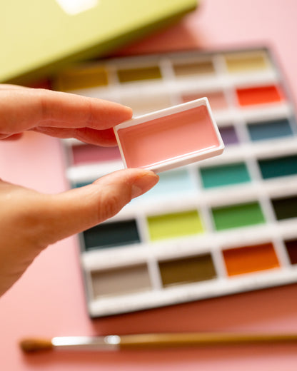 Kuretake Gansai Tamebi Art Nouveau Watercolor Paint 24 Colors