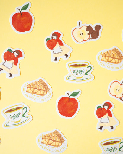 Washi Flakes Ode to Apple