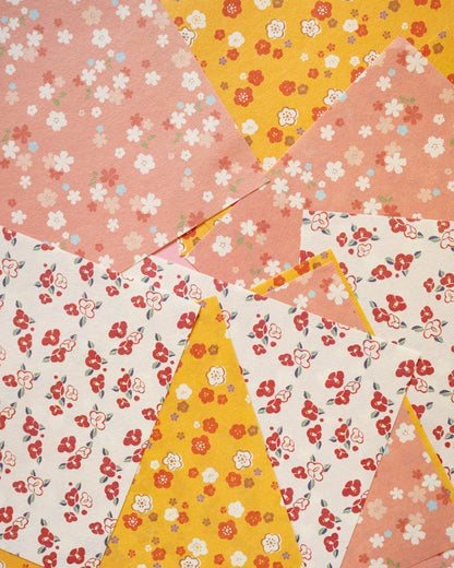 Ensemble de papier Chiyogami et Papier Washi Mino pour Origami et Collages