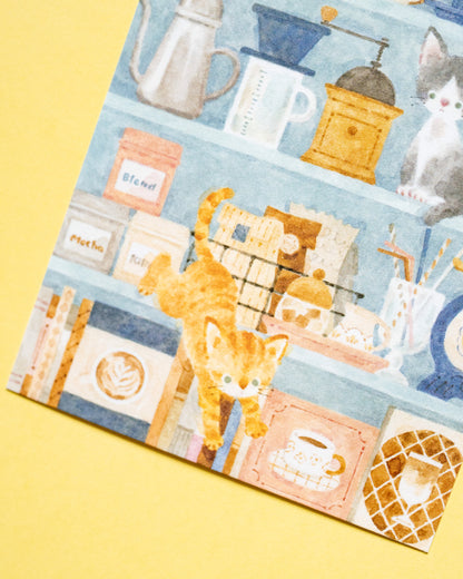 Carte Les Chats se Prélassent