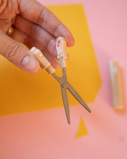 Shiba Dog Paw Compact Scissors