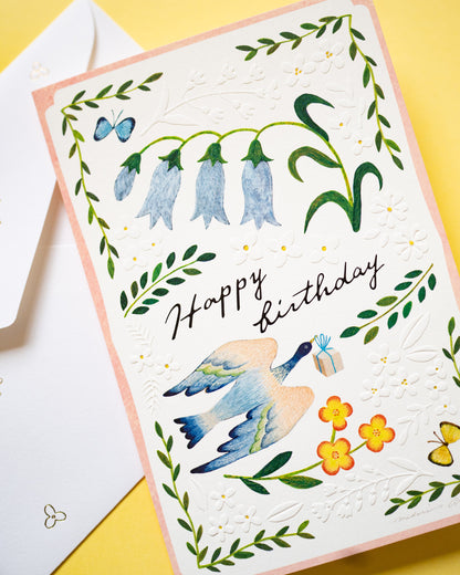 Birds Birthday Card