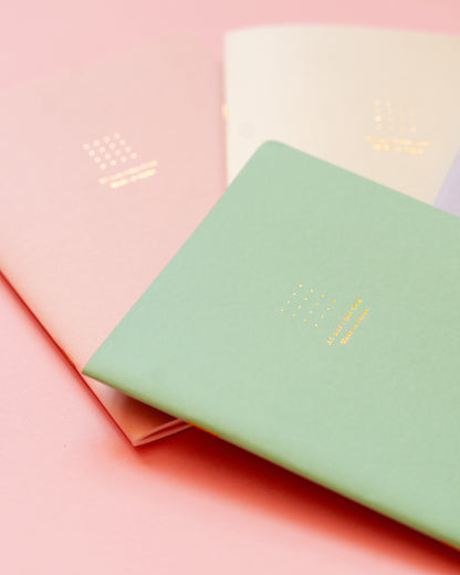 Cahier A5 Pointillé Vert Midori