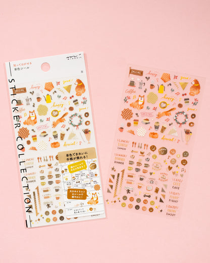 Stickers Cosy Marron Midori