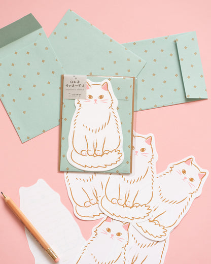Midori Cat Stationery Kit