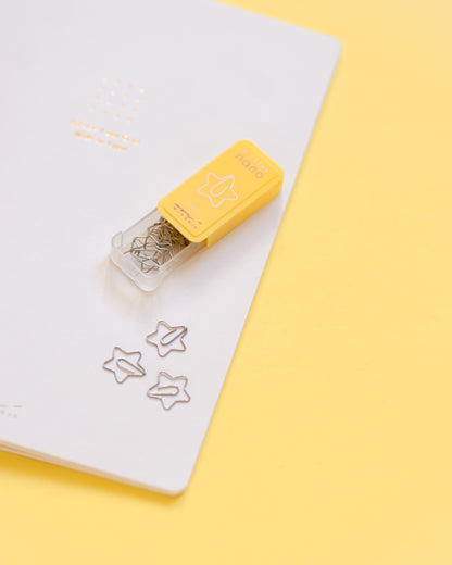 D-clip Nano Midori Star Paper Clips