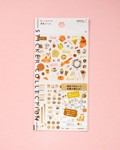 Stickers Cosy Marron Midori