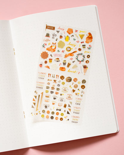 Stickers Cosy Marron Midori