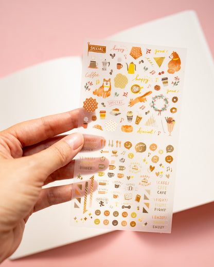 Stickers Cosy Marron Midori