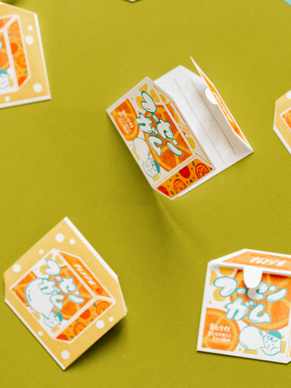 Mini-lettres retro bubble gum pack de 8