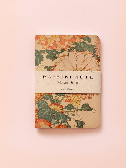Carnet RO-BIKI Note Série Musée Chrysanthèmes