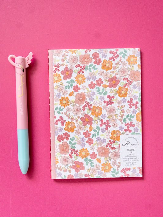 Carnet Risette Fleurs