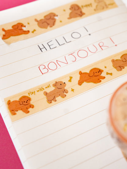 Puppy Masking Tape
