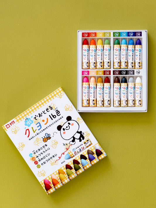 SAKURA Crayons pastels lavables 16 couleurs