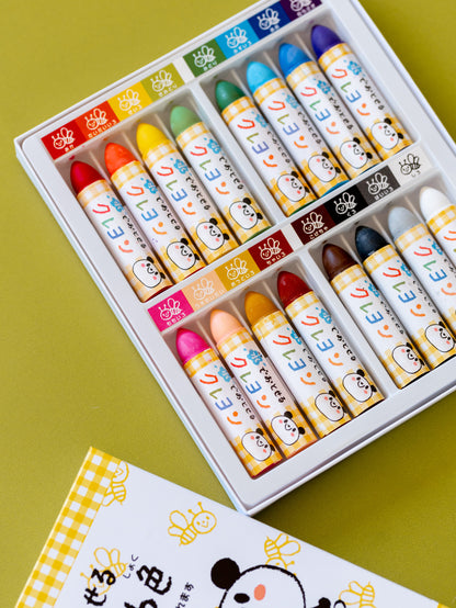 SAKURA Crayons pastels lavables 16 couleurs