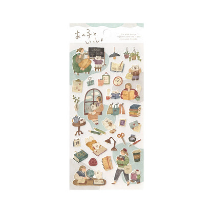 Anoko to Issho Polar Bear Mindwave Stickers
